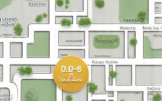Batta Craftの所在地を示す地図のイラスト、東京都渋谷区