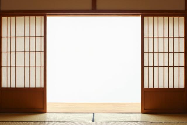 伝統的な障子スクリーン